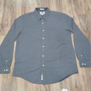 Club Room Size XL Grey Cotton New Mens Shirt